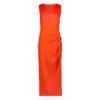 MYLAH TANGERINE BODYCON MIDI DRESS WITH POPPERS -Steve Madden Store 2 6e6c9f21 61a6 4fb7 b0df e8876e6486f5