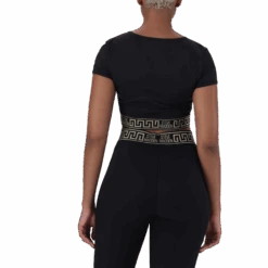 BILLIE BLACK GYM CROP -Steve Madden Store CROPTOP BLACK 12