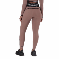 GIANA DARK TAUPE ACTIVE LEGGING -Steve Madden Store LADIES LEGGINGS MUSHROOM 10