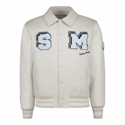 JETT CREAM BASEBALL JACKET