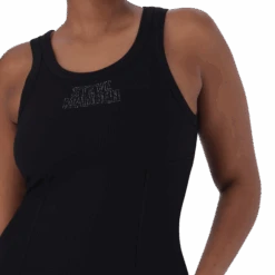 RIVER BLACK BODYCON DRESS -Steve Madden Store SMD197 RIVER BODYCON MIDI DRESS BLACK 16