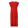 ELLE RED TUNIC MIDI DRESS WITH POPPERS -Steve Madden Store SMD323 ELLETUNICMIDIDRESSWITHPOPPERS RED 01 6