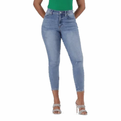 Steve Madden Store -Steve Madden Store SMD325 EVA LIGHT WASH SKINNY MID WASH 10