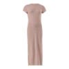 MYLIA TAUPE BODYCON MIDI DRESS