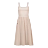 ZORA STONE BALLERINA MIDI DRESS -Steve Madden Store SMD363 ZORA BALLERINA MIDI DRESS STONE 01
