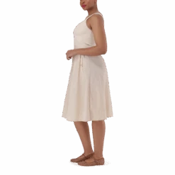 ZORA STONE BALLERINA MIDI DRESS -Steve Madden Store SMD363 ZORA BALLERINA MIDI DRESS STONE 9