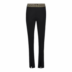 BAILEE BLACK FLARE SPLIT FRONT LEGGING