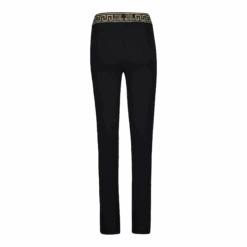 BAILEE BLACK FLARE SPLIT FRONT LEGGING -Steve Madden Store SMP368 LEGGINGS BLACK 02