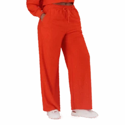 CHAYA TANGERINE WIDE LEG JOGGER WITH EMBOSSED LOGO -Steve Madden Store SMP397 CHAYA TANGERINE 13 44dfce01 7369 43b4 bffa 6f6c0e5a5763