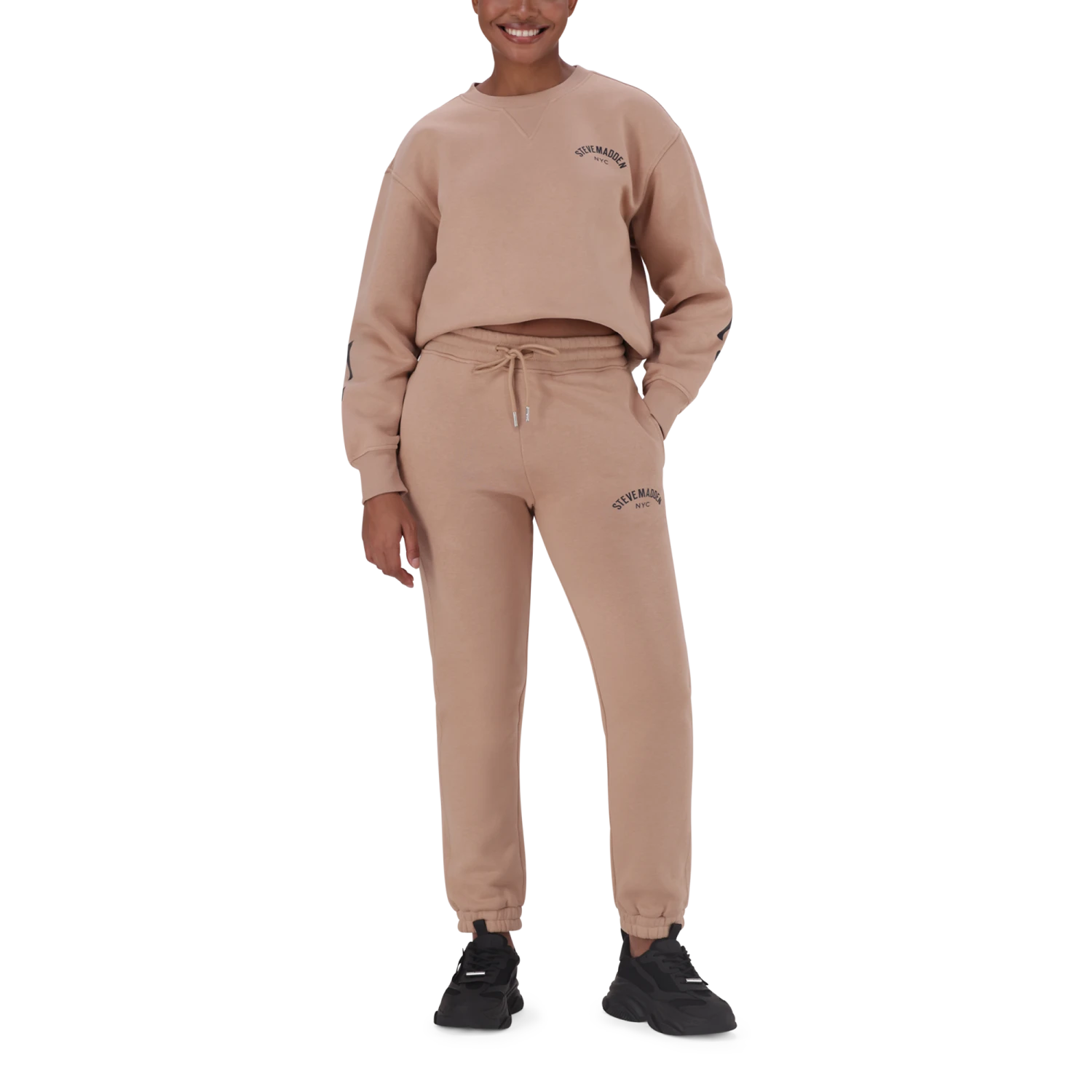 AZALEA BISCUIT FLEECE JOGGER 5 AZALEA BISCUIT FLEECE JOGGER - Image 3