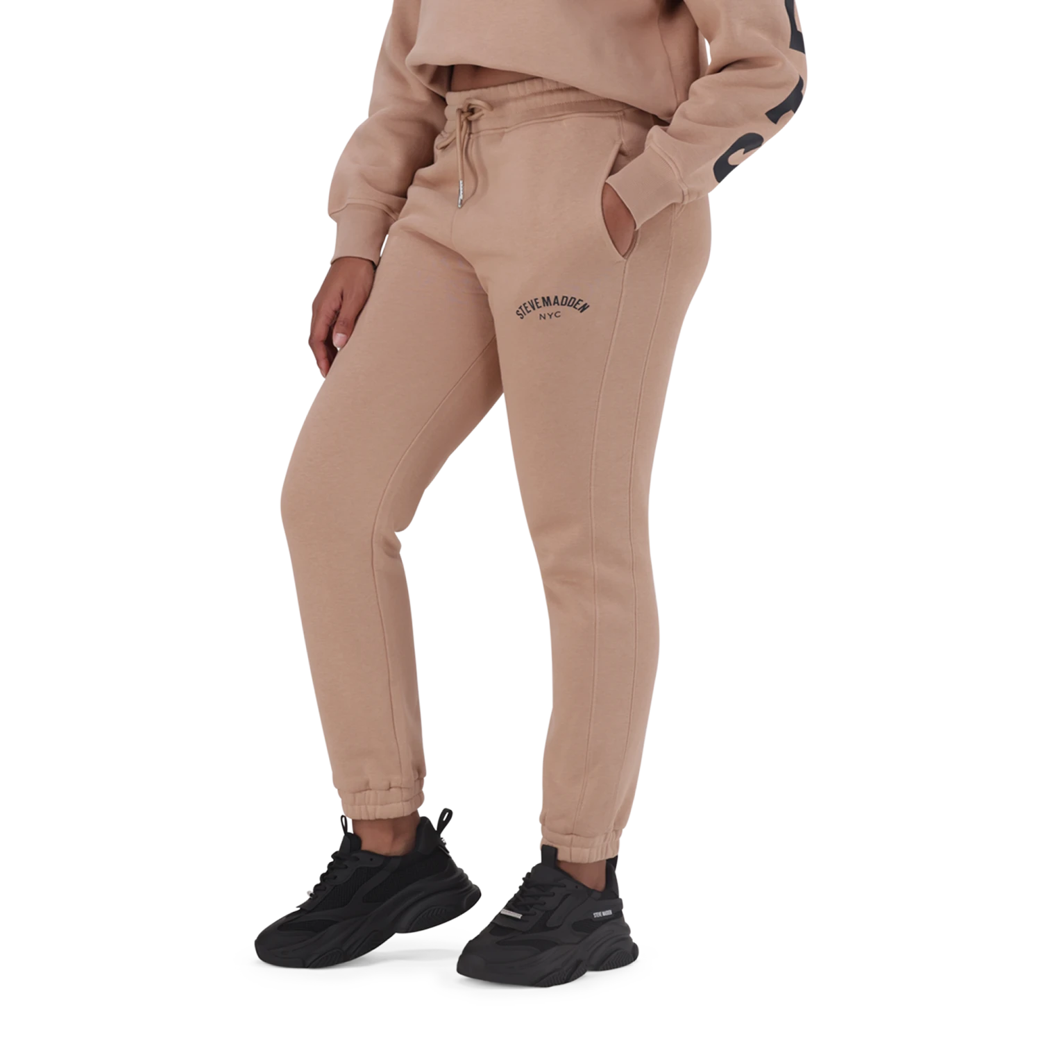 AZALEA BISCUIT FLEECE JOGGER 6 AZALEA BISCUIT FLEECE JOGGER - Image 4