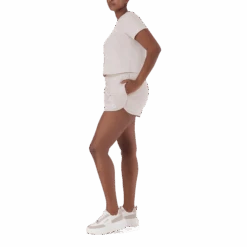 TAMSYN CHAMPAGNE JOGGER SHORTS -Steve Madden Store SMS295 TAMSYN JOGGER SHORTS CHAMPAGNE 8