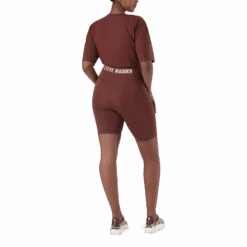 QUINN TOBACCO BIKER SHORTS -Steve Madden Store SMS311 QUINN BIKER SHORTS TOBACCO 15