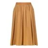 IVANNA CINNAMON FLARED MIDI SKIRT -Steve Madden Store SMS392 IVANNAFLAREDMIDISKIRT CINNAMON 01