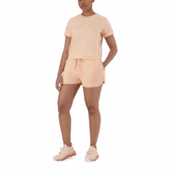 KITTY PEACH FUZZBOXY LOGO TEE -Steve Madden Store SMT223 KITTY BOXY LOGO TEE PEACH FUZZ 4