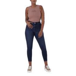 AALIYAH TOFFEE SPARKLE LOGO TANK -Steve Madden Store SMT312 AALIYAH SPARKLE LOGO TANK TOFFEE 1