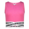 AMARA CANDY PINK CROPPED TANK -Steve Madden Store SMT335 AMARA CROPPED TANK CANDY PINK 01