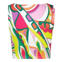 MONROE MULTI CROPPED TOP WITH TWIST -Steve Madden Store SMT347 MONROE CROPPED TOP ITH TWIST MULTI 02