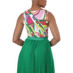 MONROE MULTI CROPPED TOP WITH TWIST -Steve Madden Store SMT347 MONROE CROPPED TOP ITH TWIST MULTI 11