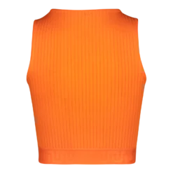 ALEXA ORANGE HIGH NECK CROPPED TOP -Steve Madden Store SMT353 ALEXA HIGH NECK CROPPED TOP ORANGE 02