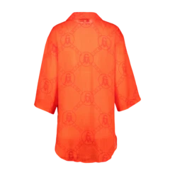 EDITH TANGERINE OVERSIZED SHIRT -Steve Madden Store SMT357 EDITH OVERSIZED SHIRT TANGERINE 02