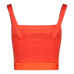 NADIA TANGERINE SQUARE NECK CROPPED TOP -Steve Madden Store SMT358 NADIA SQUARE NECK CROPPED TOP TANGERINE 02