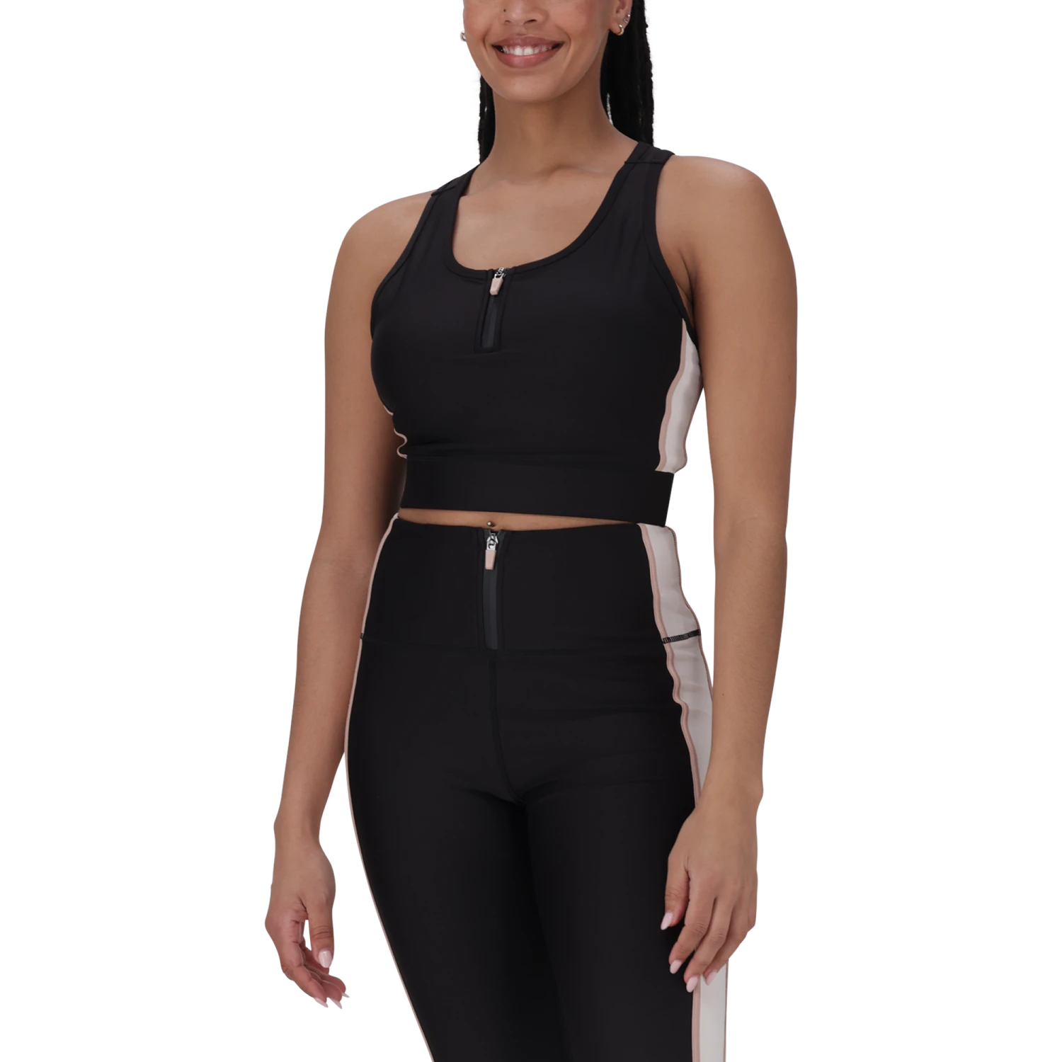 SHELBY BLACK ACTIVE CROP 4 SHELBY BLACK ACTIVE CROP - Image 2