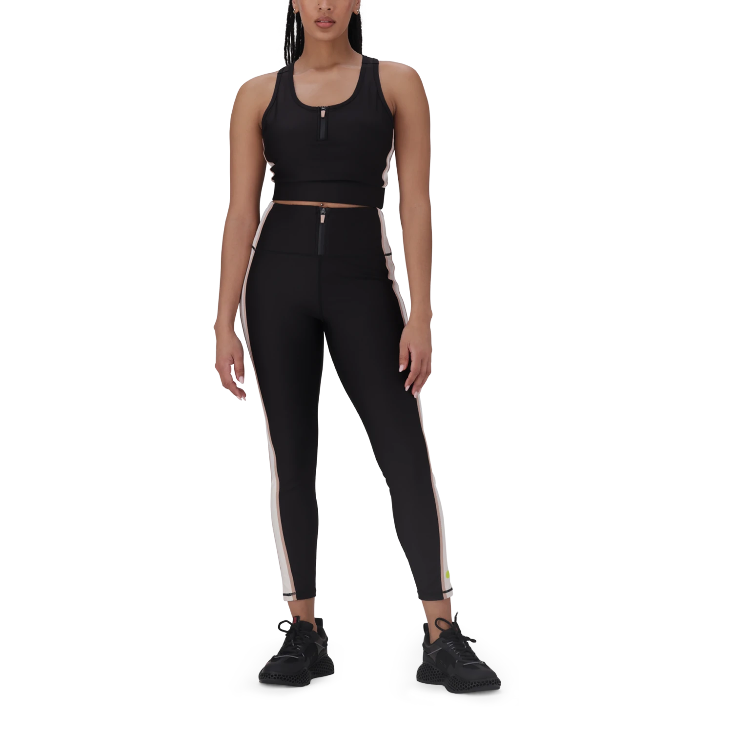 SHELBY BLACK ACTIVE CROP 6 SHELBY BLACK ACTIVE CROP - Image 4