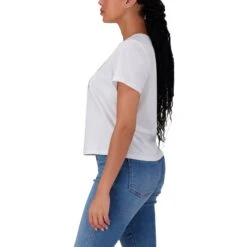 MALISSA WHITE METALLIC LOGO BOXY T-SHIRT -Steve Madden Store SMT379 MALISSAMETALLIC WHITE 7 62e1e55f 2c7f 47a1 98e3 462ac1fea07e