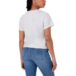 MALISSA WHITE METALLIC LOGO BOXY T-SHIRT -Steve Madden Store SMT379 MALISSAMETALLIC WHITE 9 7070ded0 a1f2 4c2d b22e 64a1f1ed3bd8