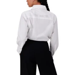 KIRA WHITE SPARKLE LOGO SHIRT -Steve Madden Store SMT384 KIRA WHITE 31