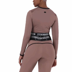 TIANA DARK TAUPE ACTIVE TOP -Steve Madden Store SMT437 TOP MUSHROOM 8