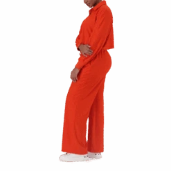 NATARA TANGERINE COLLARED TOP WITH EMBOSSED LOGO 9 NATARA TANGERINE COLLARED TOP WITH EMBOSSED LOGO -Steve Madden Store SMT441 NATARA TANGERINE 6