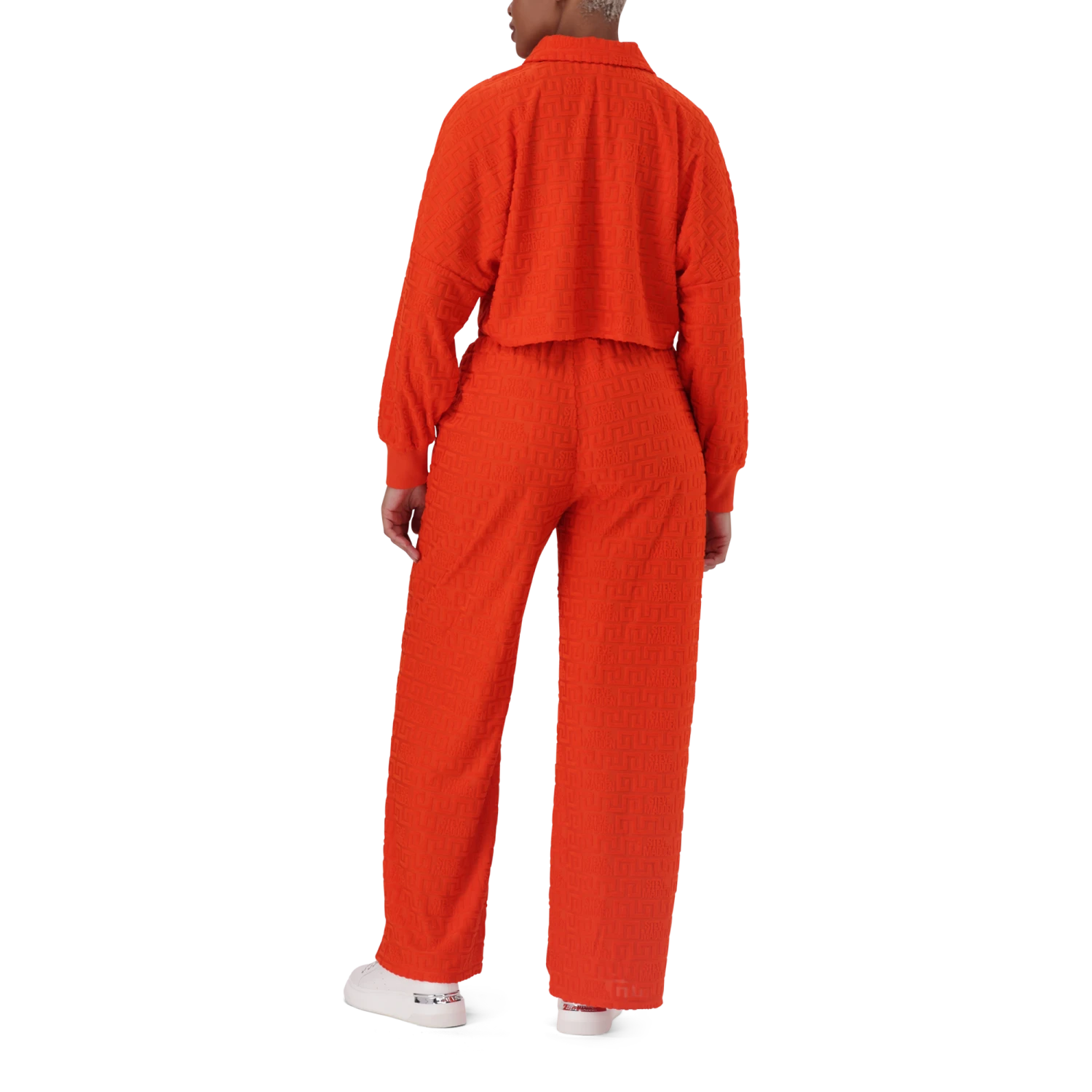 NATARA TANGERINE COLLARED TOP WITH EMBOSSED LOGO 6 NATARA TANGERINE COLLARED TOP WITH EMBOSSED LOGO - Image 4