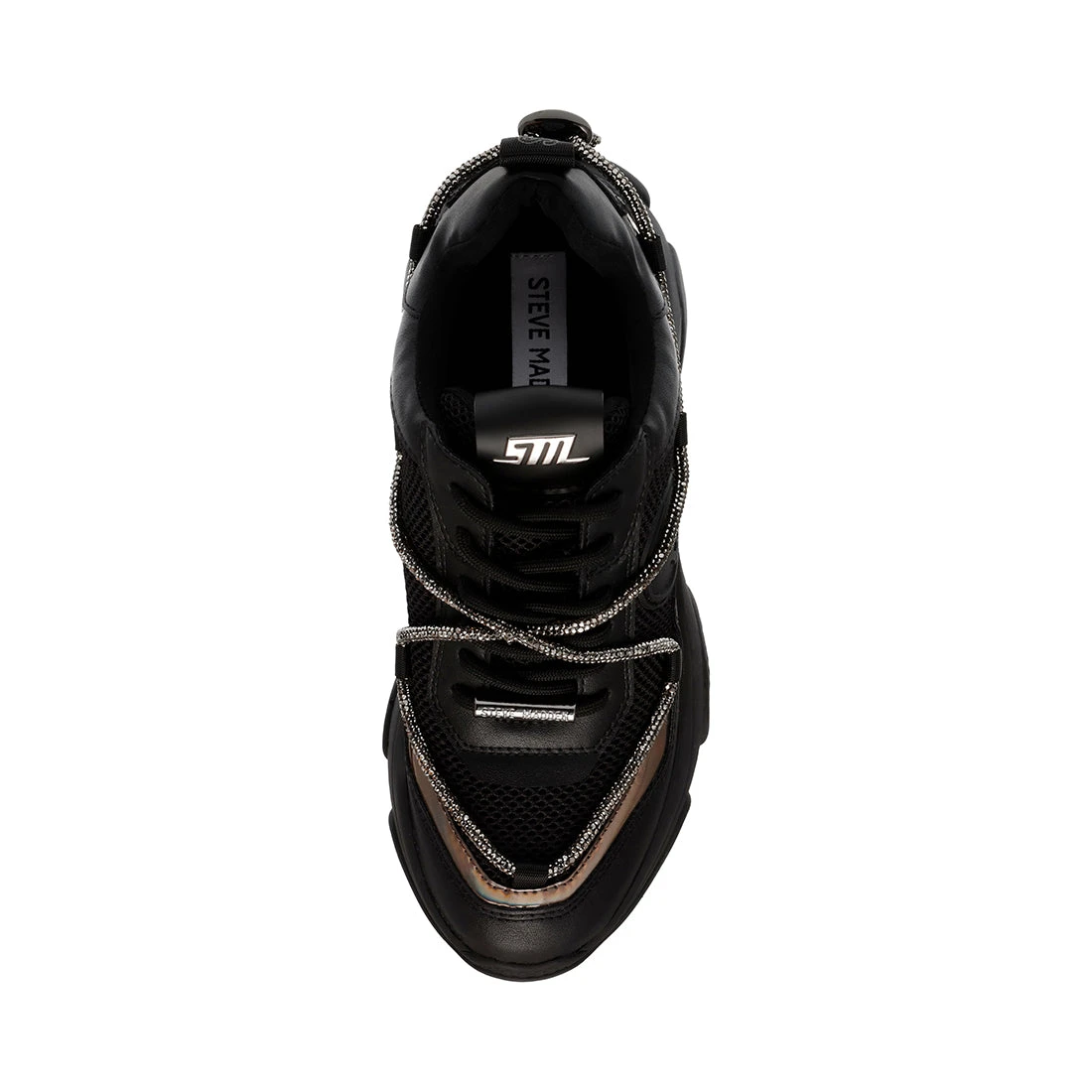 Steve Madden MOTOCROSS BLACK/PEWTER 5 Steve Madden MOTOCROSS BLACK/PEWTER - Image 3