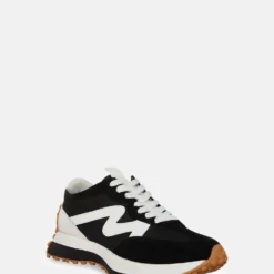 Steve Madden CAMPO BLACK WHITE -Steve Madden Store STEVEMADDEN SHOES CAMPO BLACK WHITE