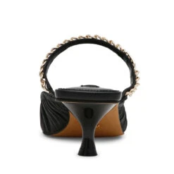 Steve Madden SMALL-TALK BLACK LEATHER -Steve Madden Store STEVEMADDEN SHOES SMALL TALK BLACKLEATHER BACK SMECOMM