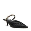 Steve Madden SMALL-TALK BLACK LEATHER -Steve Madden Store STEVEMADDEN SHOES SMALL TALK BLACKLEATHER SMECOMM