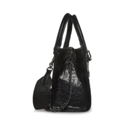 Steve Madden BROLIN BLACK -Steve Madden Store STEVEMADDEN HANDBAGS BROLIN BLACK SIDE scaled