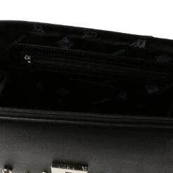 Steve Madden BRAMONE BLACK GOLD -Steve Madden Store STEVEMADDEN INTL HANDBAGS BRAMONES BLACK INSIDE 1