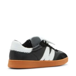 Steve Madden CROCKET BLACK WHITE 12 Steve Madden CROCKET BLACK WHITE -Steve Madden Store STEVEMADDEN MENS CROCKET BLACK WHITE 04 scaled
