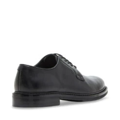 Steve Madden JOEL BLACK LEATHER -Steve Madden Store STEVEMADDEN MENS JOEL BLACK LEATHER 04 SMECOMM
