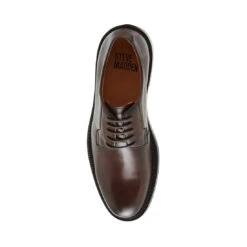 Steve Madden JOEL BROWN LEATHER -Steve Madden Store STEVEMADDEN MENS JOEL BROWN LEATHER 06 SMECOMM