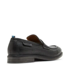 Steve Madden LEAVER BLACK LEATHER -Steve Madden Store STEVEMADDEN MENS LEAVER R BLACK LEATHER 05 SMECOMM