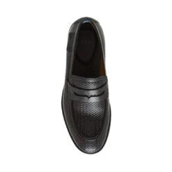 Steve Madden LEAVER BLACK LEATHER -Steve Madden Store STEVEMADDEN MENS LEAVER R BLACK LEATHER 06 SMECOMM