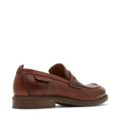 Steve Madden LEAVER BROWN LEATHER -Steve Madden Store STEVEMADDEN MENS LEAVER R BROWN LEATHER 04 SMECOMM