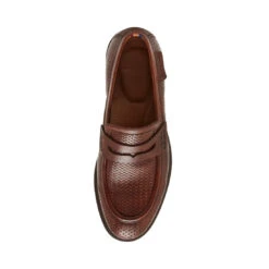 Steve Madden LEAVER BROWN LEATHER -Steve Madden Store STEVEMADDEN MENS LEAVER R BROWN LEATHER 08 SMECOMM