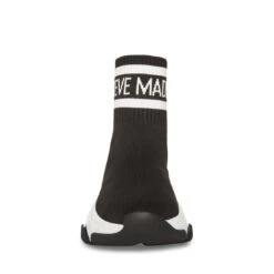 Steve Madden PETERSON BLACK WHITE -Steve Madden Store STEVEMADDEN MENS PETERSON BLACK WHITE FRONT