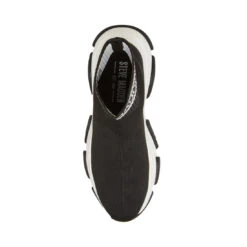 Steve Madden PETERSON BLACK WHITE -Steve Madden Store STEVEMADDEN MENS PETERSON BLACK WHITE TOP