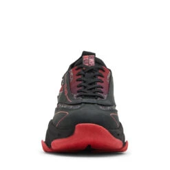Steve Madden PRANCER BLACK RED -Steve Madden Store STEVEMADDEN MENS PRANCER BLACK RED 01